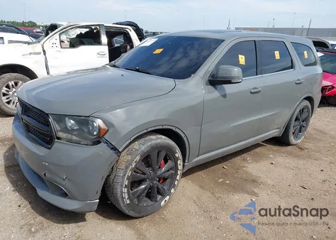 2013 Dodge Durango R/T z USA, uszkodzony, nr VIN 1C4SDHCT6DC697681